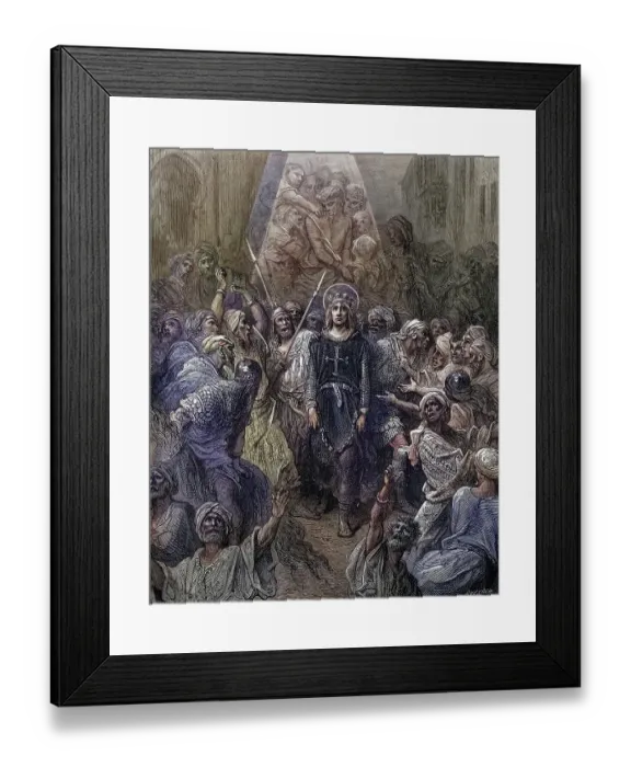 Framed Print : King Louis IX alias Saint Louis Framed Print : King Louis IX alias Saint Louis