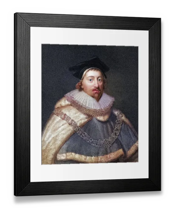 Framed Print : Sir Edward Coke 1552-1634, British lawyer and politician