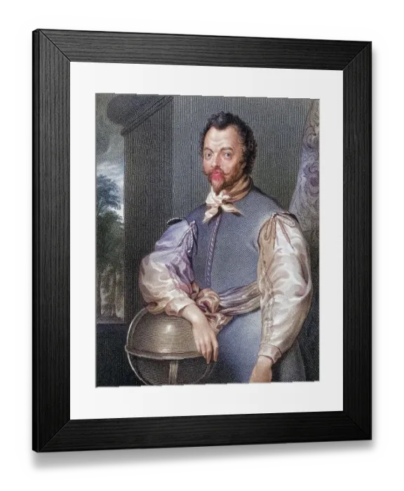 Framed Print : Sir Francis Drake c. 1540 / 3, 1596 Framed Print : Sir Francis Drake c. 1540 / 3, 1596