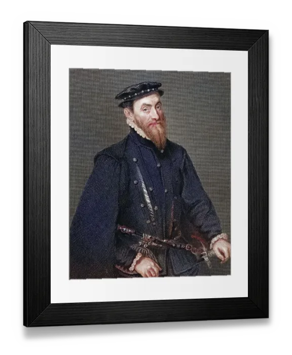 Framed Print : Sir Thomas Gresham 1518 / 19-1579 Framed Print : Sir Thomas Gresham 1518 / 19-1579