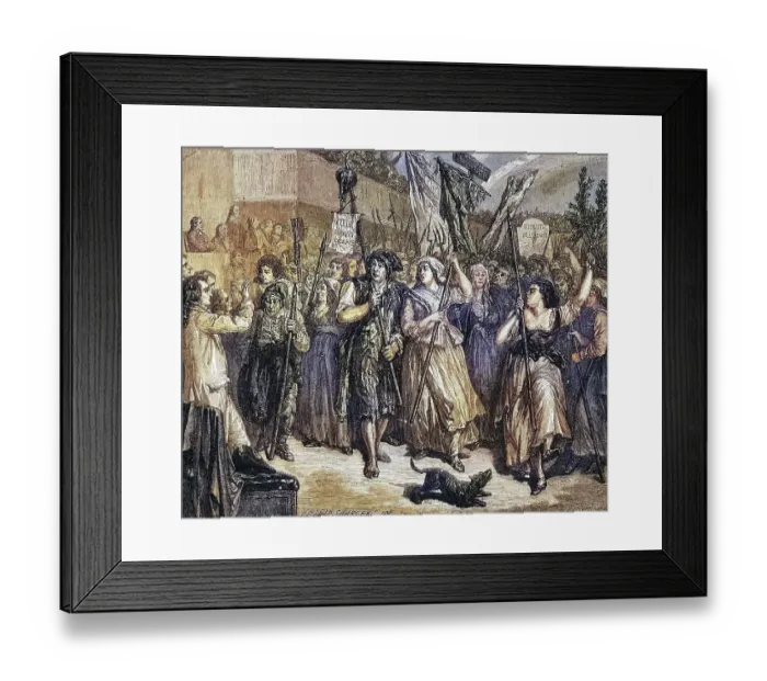 Framed Print : Invasion of the Assembly, 20 June 1792