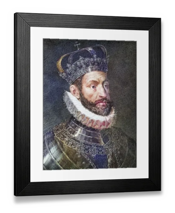 Framed Print : Charles V, 1500-1558, Emperor of the Holy Roman Empire (1519-58)
