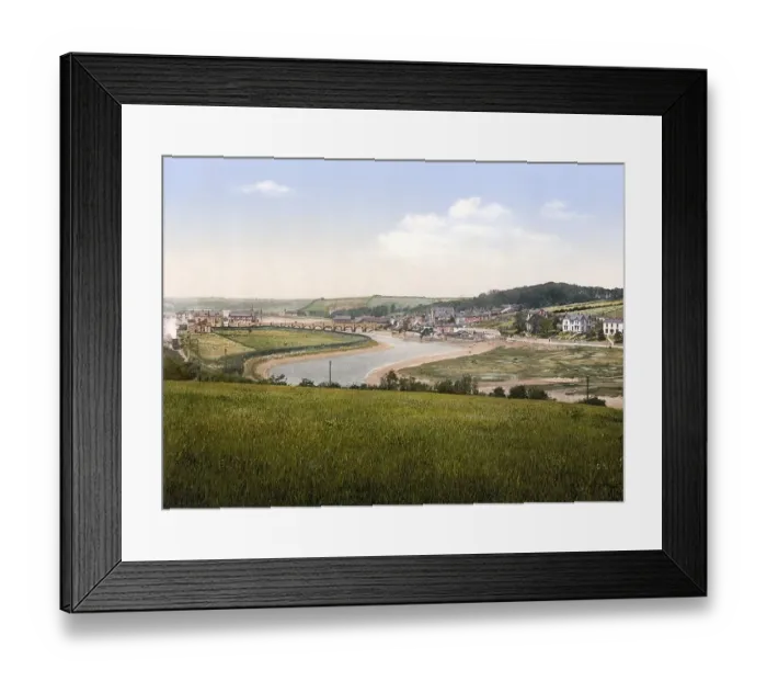 Framed Print : Wadebridge, town in the north of the English county of Cornwall Framed Print : Wadebridge, town in the north of the English county of Cornwall