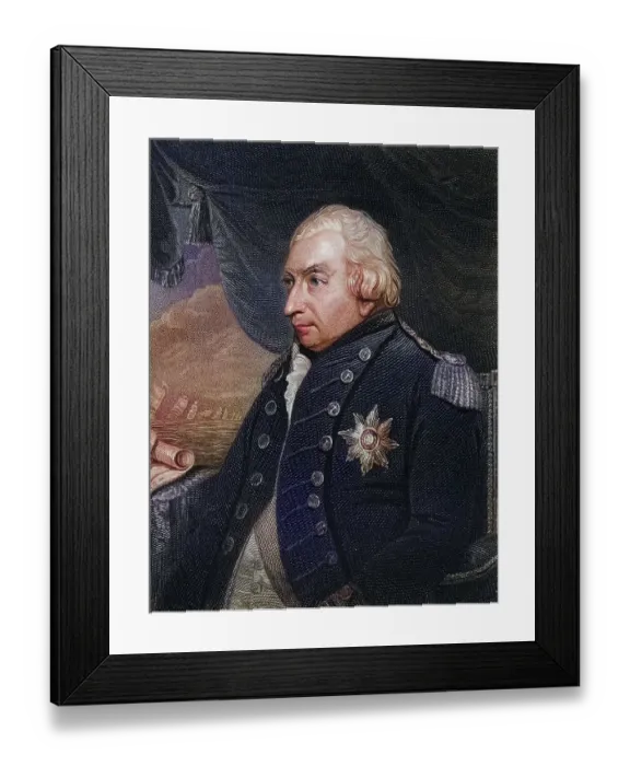 Framed Print : John Jervis, 1st Earl of St Vincent Framed Print : John Jervis, 1st Earl of St Vincent