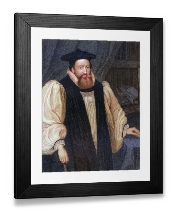 Framed Print : George Abbot (born 19 October 1562 in Guildford) Framed Print : George Abbot (born 19 October 1562 in Guildford)