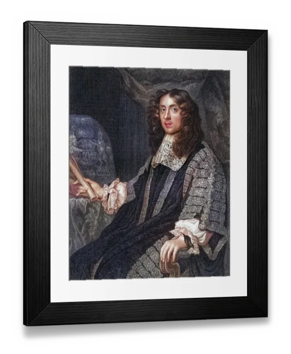 Framed Print : Heneage Finch, 1st Earl of Nottingham (1621-1682)