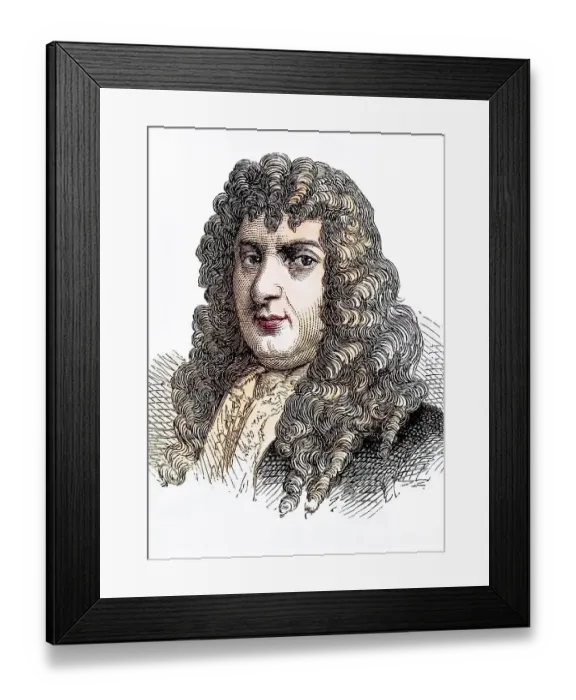 Framed Print : William Russell, Lord Russell (born 29 September 1639)