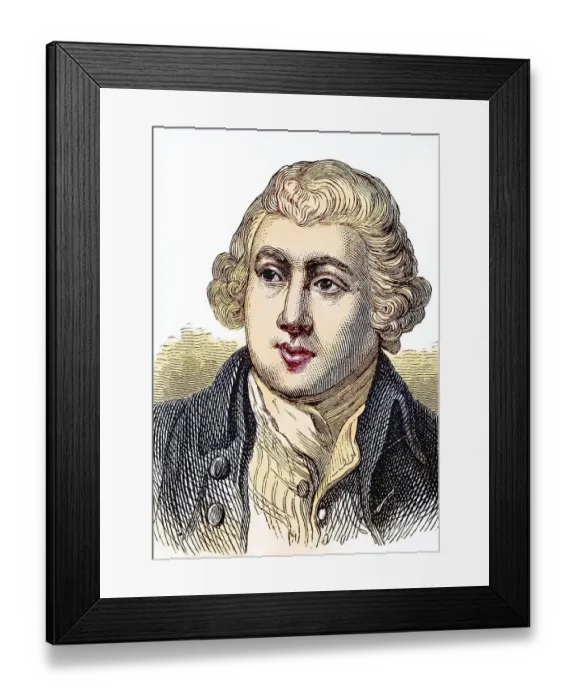 Framed Print : Richard Arkwright (born 23 December 1732 in Preston) Framed Print : Richard Arkwright (born 23 December 1732 in Preston)