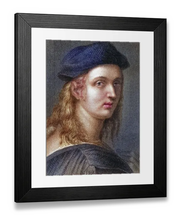 Framed Print : Raffaello Sanzio, 1483-1520, Italian painter and architect