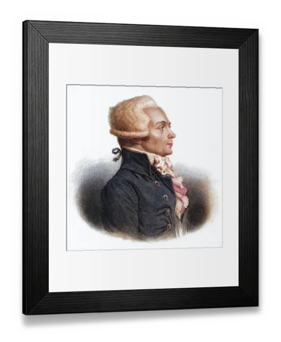 Framed Print : Maximilien Robespierre, 1758-1794 Framed Print : Maximilien Robespierre, 1758-1794