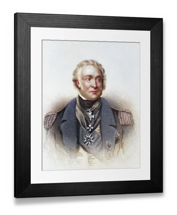 Framed Print : Sir Charles John Napier (b. 6 March 1786 in Falkirk)