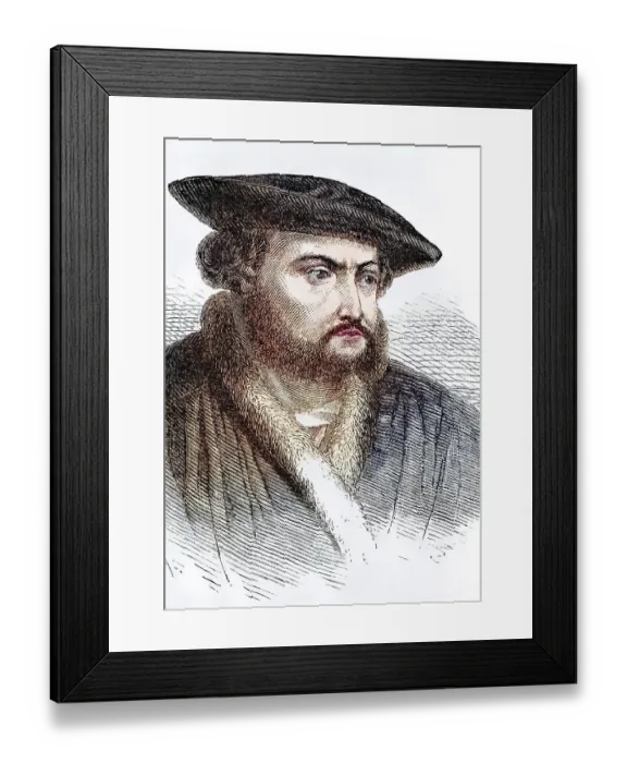 Framed Print : Hans Holbein the Younger, ca. 1497 to 1543 Framed Print : Hans Holbein the Younger, ca. 1497 to 1543