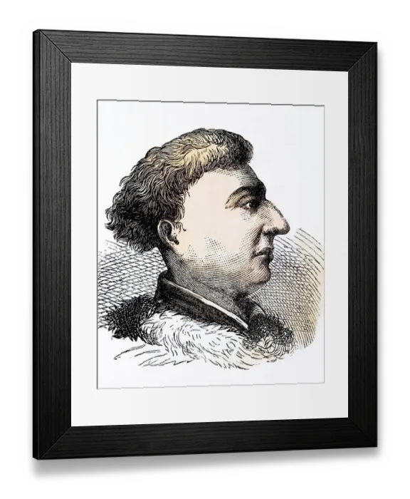 Framed Print : John of Lancaster, 1st Duke of Bedford