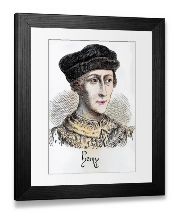 Framed Print : King Henry VI of England, 1421 to 1471