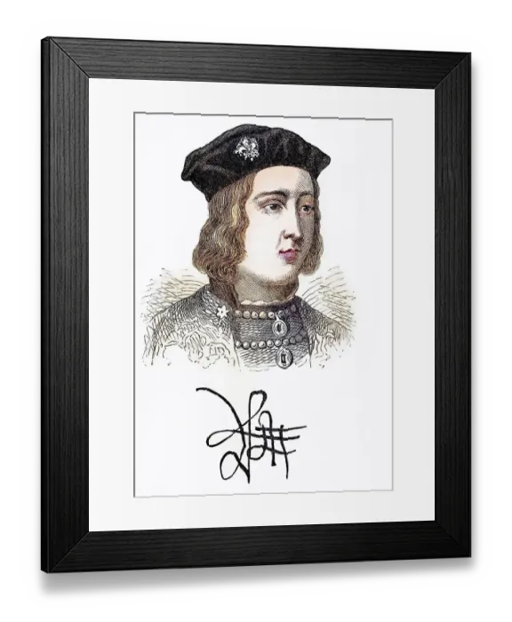 Framed Print : King Edward IV of England, 1442 to 1483