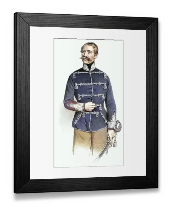 Framed Print : Alexander Paul Ludwig Konstantin von Wuerttemberg (born 9 September 1804 in St)