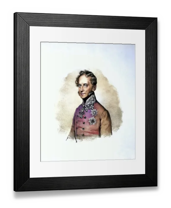 Framed Print : Alfred Fuerst von Windisch-Graetz (1787-1862)