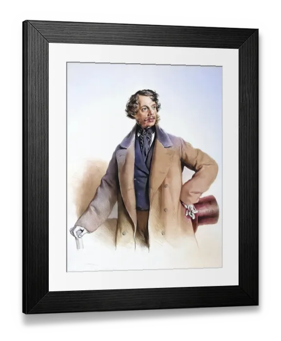 Framed Print : Reithoffer, Anton (painter, born in Vienna)