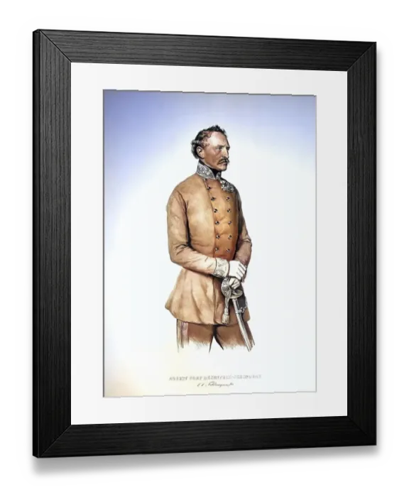 Framed Print : August Franz Johann Christoph Graf von Degenfeld-Schonburg (also Schomberg) Framed Print : August Franz Johann Christoph Graf von Degenfeld-Schonburg (also Schomberg)