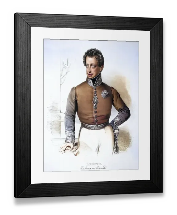 Framed Print : Ludwig Joseph von Habsburg-Lothringen (born 13 December 1784 in Florence) Framed Print : Ludwig Joseph von Habsburg-Lothringen (born 13 December 1784 in Florence)