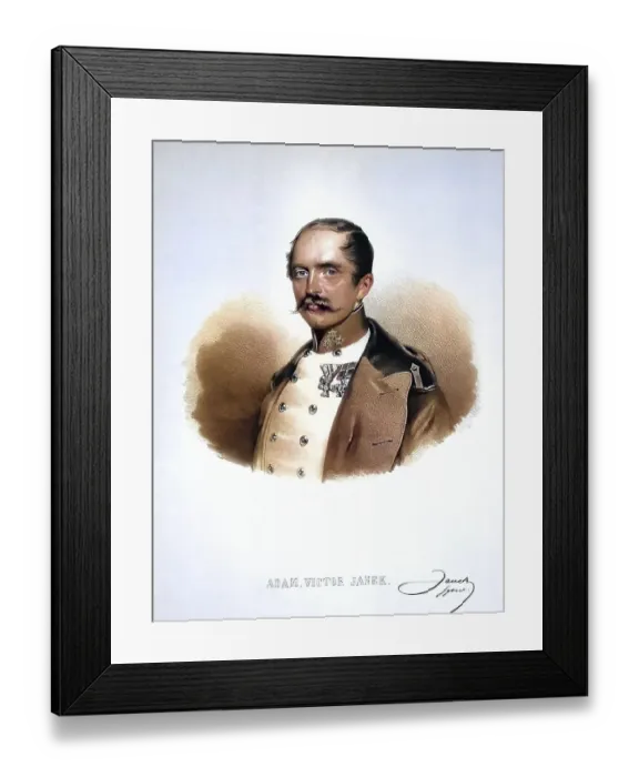 Framed Print : Adam Viktor Janek, Austro-Hungarian Monarchy Framed Print : Adam Viktor Janek, Austro-Hungarian Monarchy