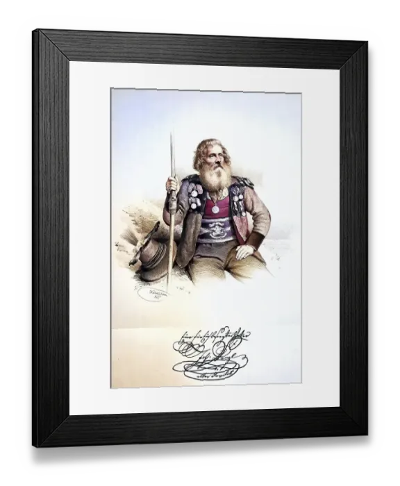 Framed Print : Panzl, Johann (Tyrolean State Defender)
