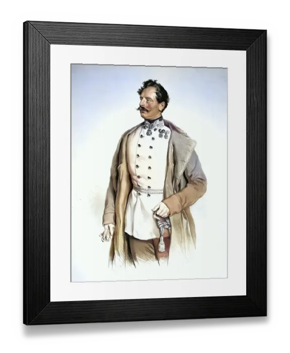 Framed Print : Anton von Schwarzel (1801-1865) Framed Print : Anton von Schwarzel (1801-1865)