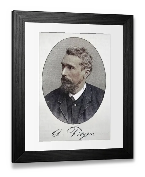 Framed Print : Arthur Heinrich Wilhelm Fitger