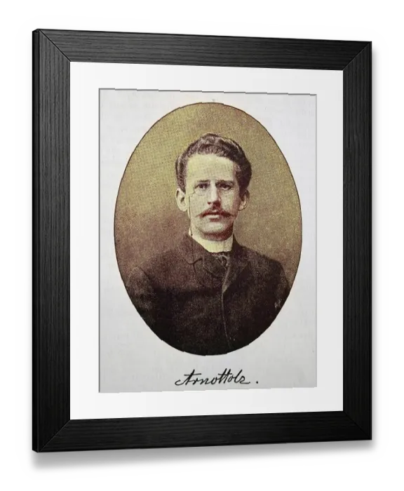 Framed Print : Arno Hermann Oscar Alfred Holz, Bjarne P Framed Print : Arno Hermann Oscar Alfred Holz, Bjarne P