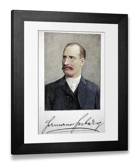 Framed Print : Hermann Heiberg, 17 November 1840 Framed Print : Hermann Heiberg, 17 November 1840