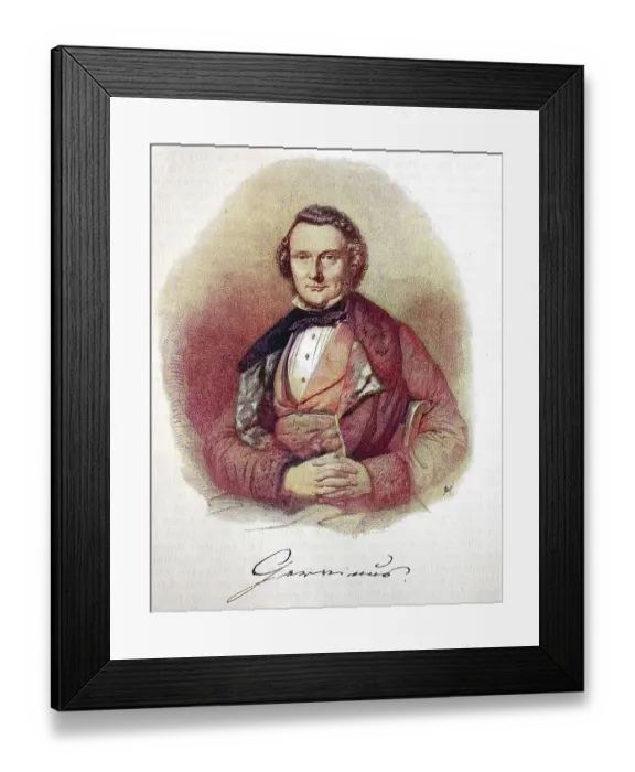 Framed Print : Georg Gottfried Gervinus, 20 May 1805 - 18 March 1871 Framed Print : Georg Gottfried Gervinus, 20 May 1805 - 18 March 1871