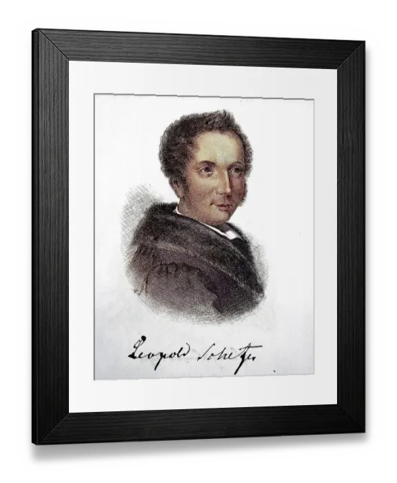 Framed Print : Gottlob Leopold Immanuel Schefer Framed Print : Gottlob Leopold Immanuel Schefer