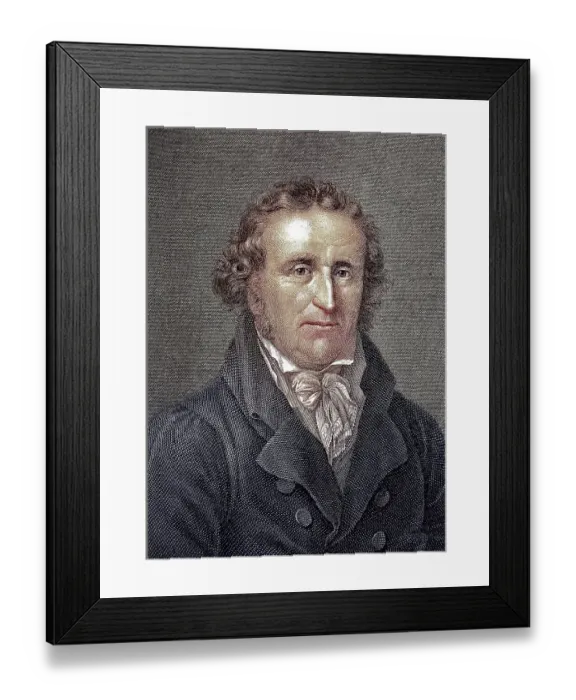Framed Print : Count Friedrich Leopold zu Stolberg-Stolberg