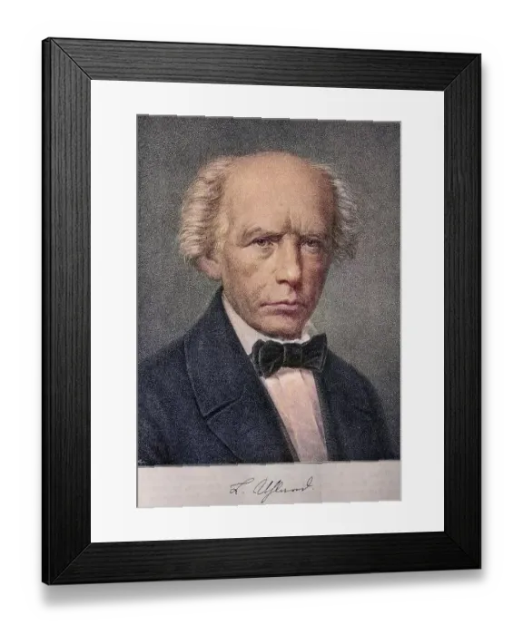 Framed Print : Johann Ludwig Louis Uhland, 26 April 1787