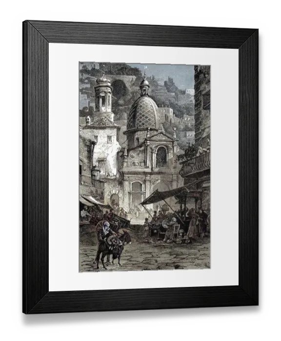 Framed Print : Santa Maria in Portico in Campitelli Framed Print : Santa Maria in Portico in Campitelli