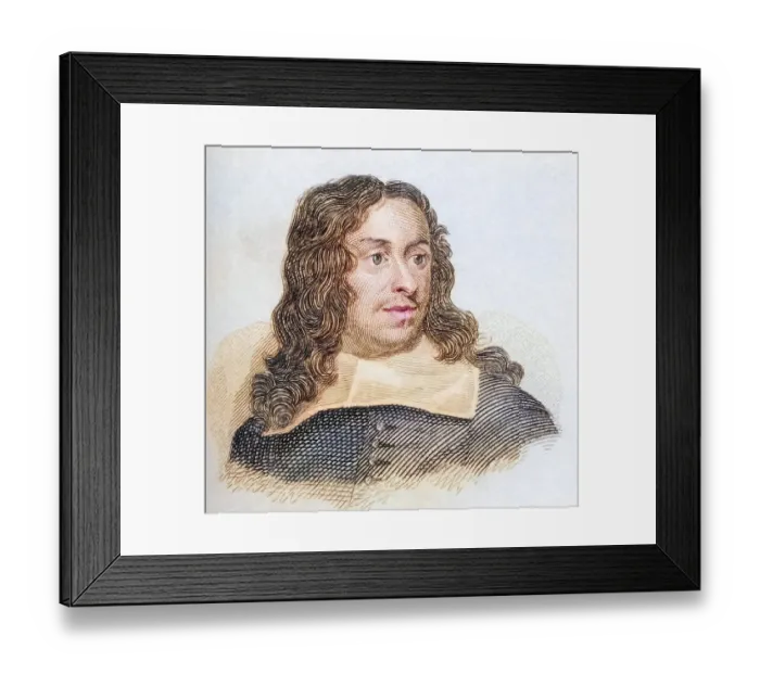 Framed Print : John Thurloe, born between 1616 and 1621 Framed Print : John Thurloe, born between 1616 and 1621