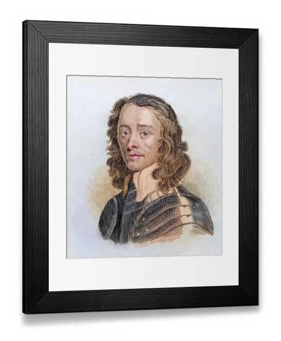 Framed Print : Charles Fleetwood, born around 1618 Framed Print : Charles Fleetwood, born around 1618