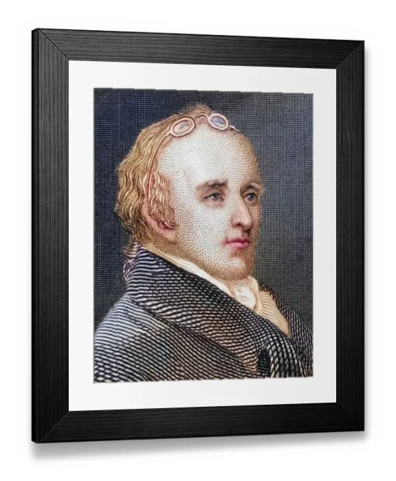 Framed Print : Dr Benjamin Rush 1745 to 1813, American statesman Framed Print : Dr Benjamin Rush 1745 to 1813, American statesman