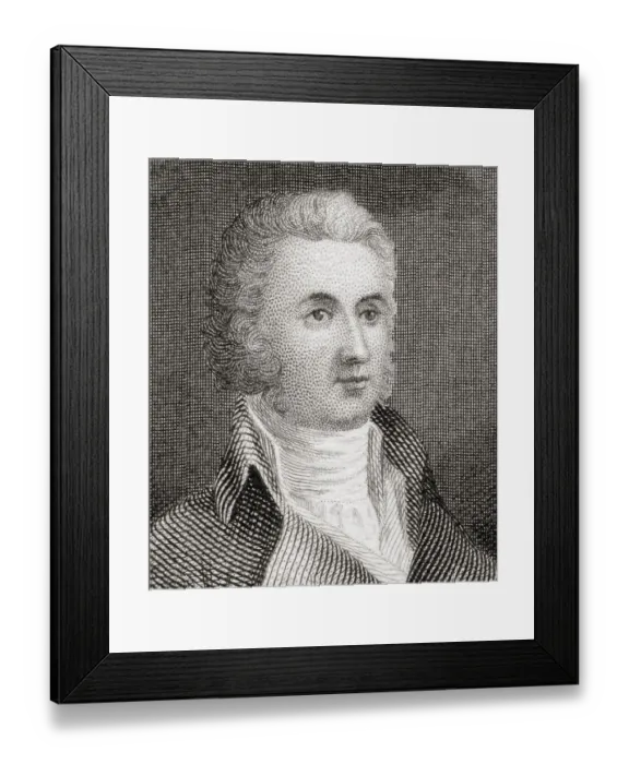 Framed Print : William Richardson Davie 1756 to 1820