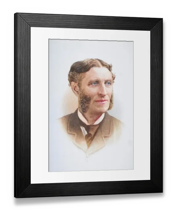 Framed Print : Matthew Arnold 1822-1888 English poet and critic