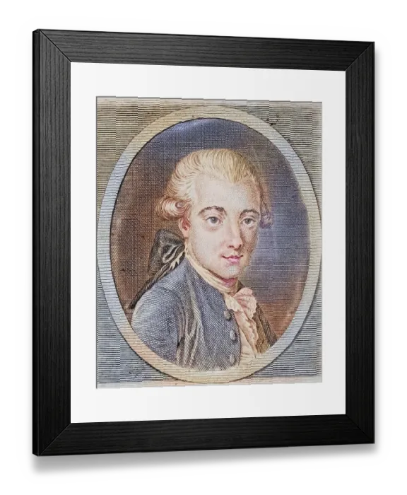 Framed Print : Nicolas Joseph Laurent Gilbert