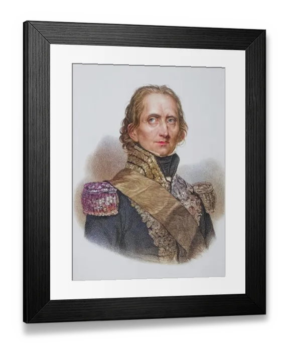 Framed Print : Nicolas Jean de Dieu Soult, Duke of Dalmatia Framed Print : Nicolas Jean de Dieu Soult, Duke of Dalmatia
