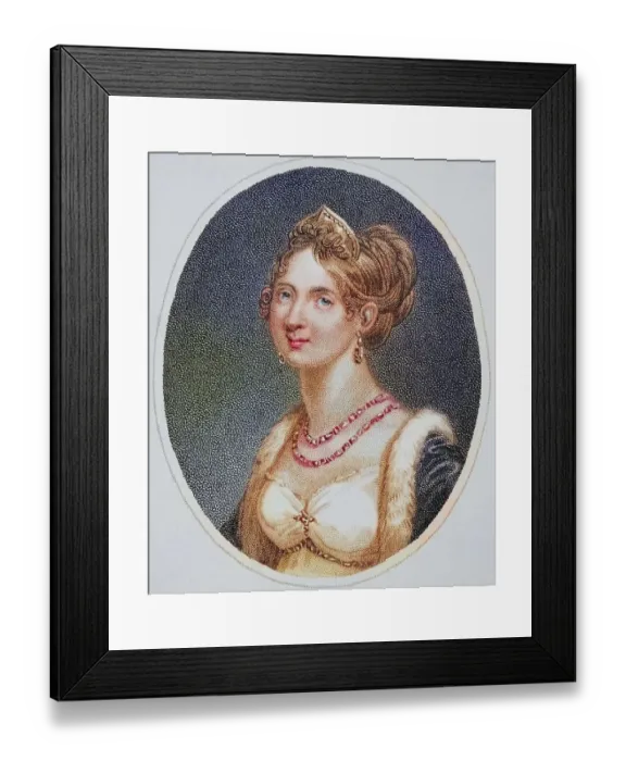 Framed Print : Marie Louise, Empress of the French