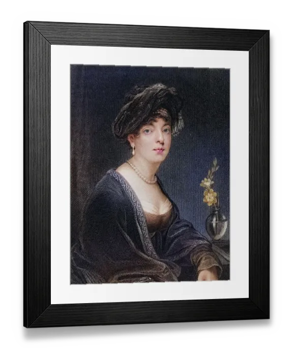 Framed Print : Elizabeth Sutherland-Gower. Marchioness of Stafford