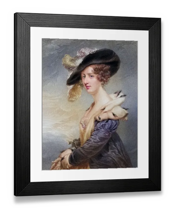 Framed Print : Georgiana Agar-Ellis, Lady Dover Framed Print : Georgiana Agar-Ellis, Lady Dover
