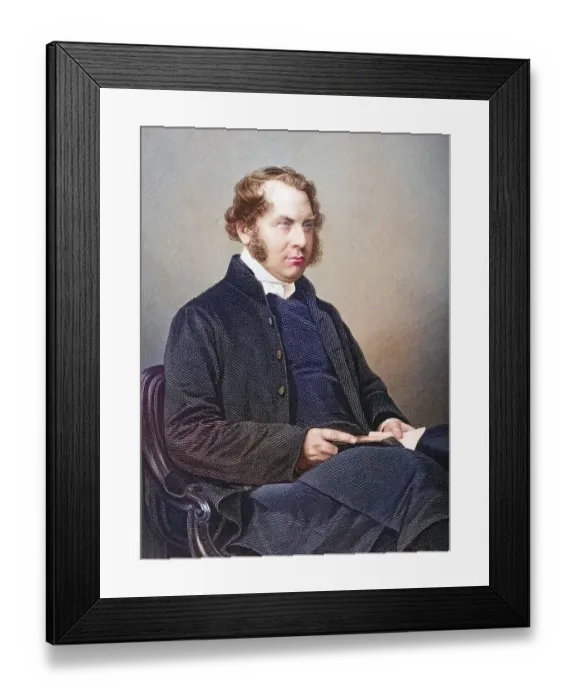 Framed Print : Henry Montagu Villiers, English Lord Bishop of Carlisle