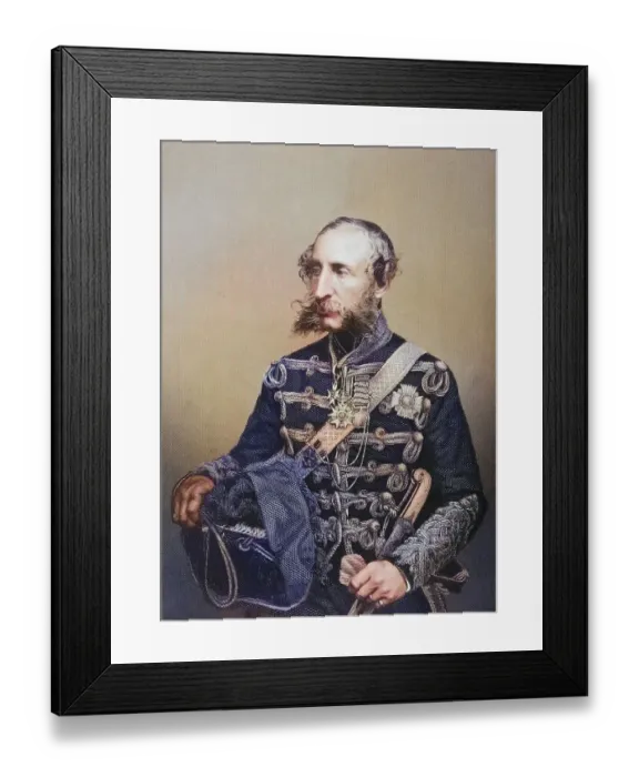 Framed Print : James Thomas Brudenell, 7th Earl of Cardigan