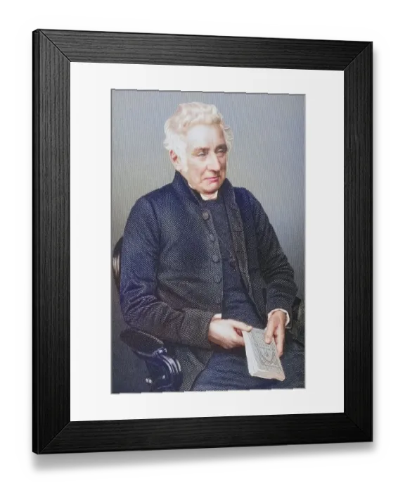 Framed Print : John Lonsdale, 1788-1867, Bishop of Lichfield
