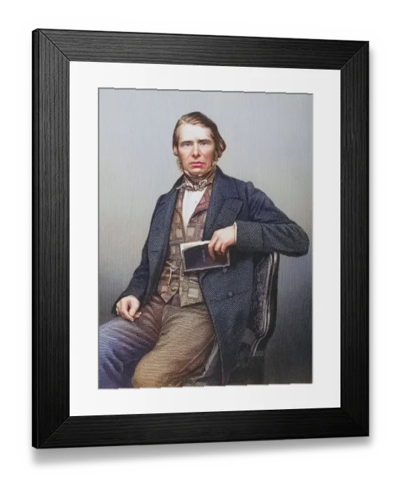 Framed Print : Sir Charles Edward Trevelyan, 1807-1886