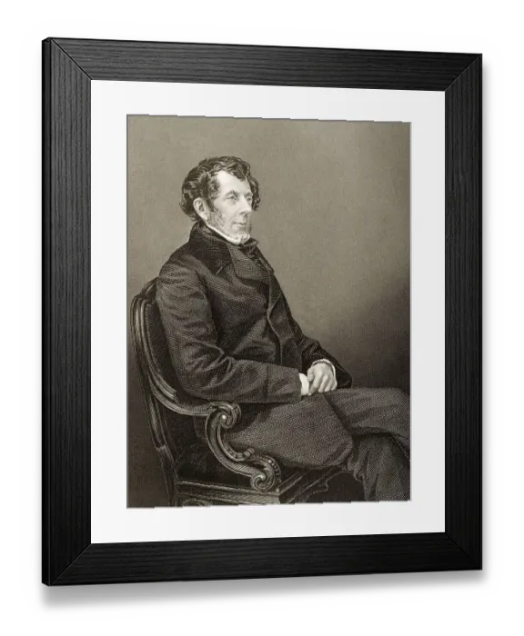 Framed Print : Thomas Slingsby Duncombe, 1796-1861 Framed Print : Thomas Slingsby Duncombe, 1796-1861